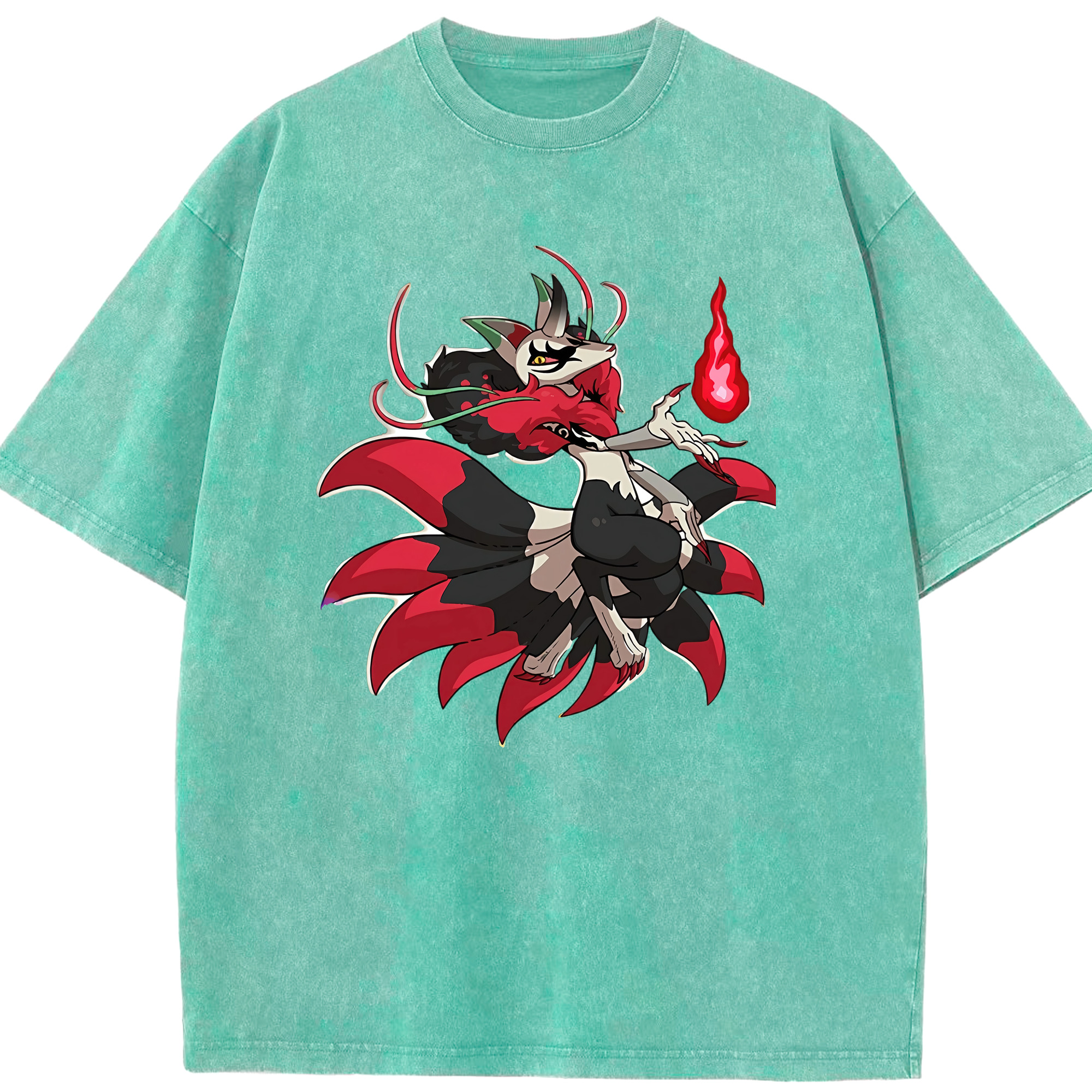 （画像用） 妖怪ウォッチ Yo-kai Watch 綿100% ヴィンテージ風 半袖Tシャツ（フロントプリント）